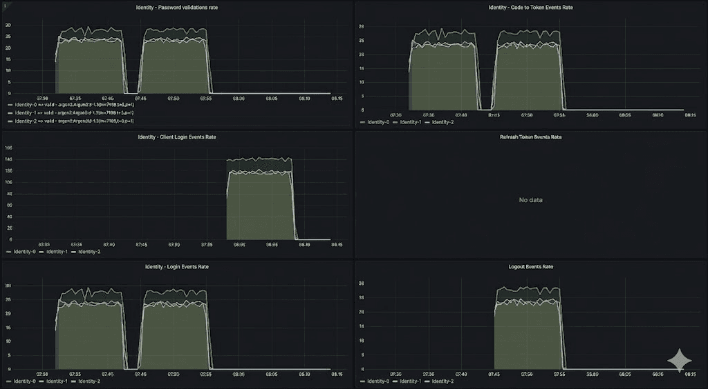 NQRust-Identity capacity planning dashboard